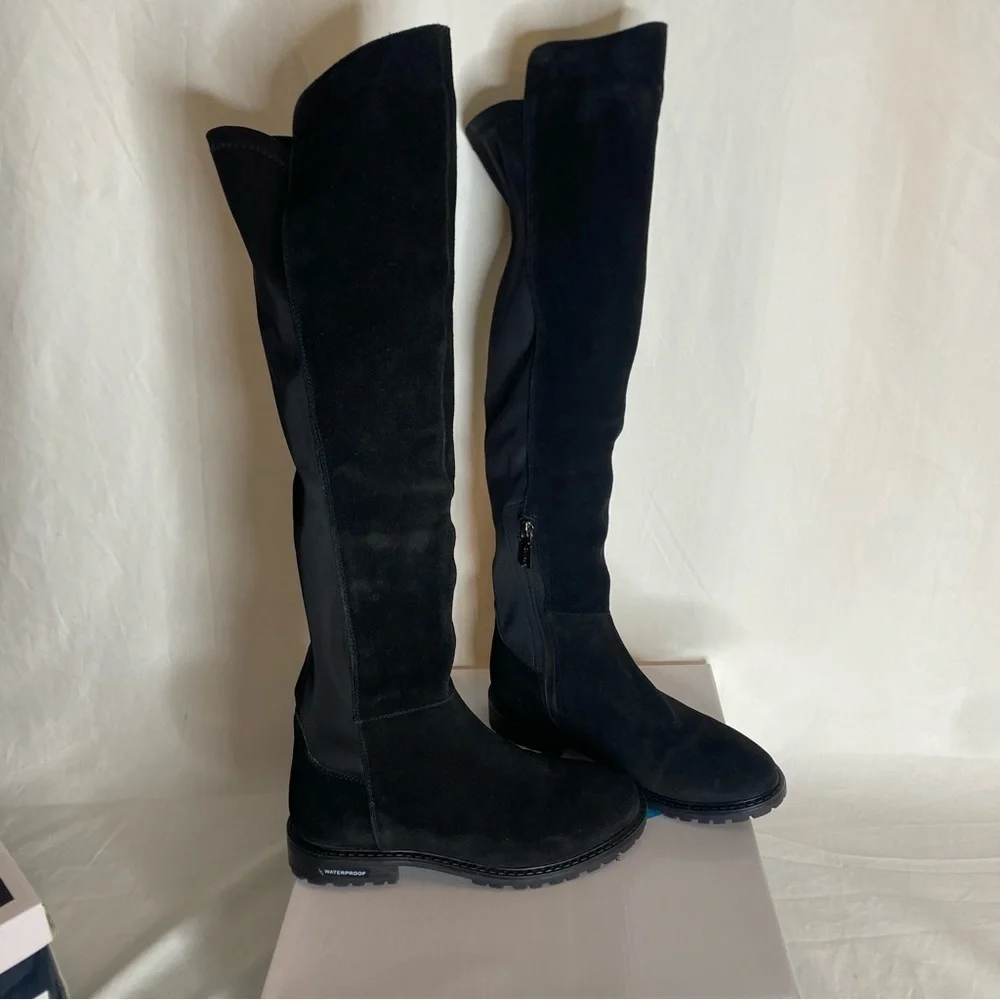 Women's Aqua College Prestige Waterproof Over-The-Knee Boots New Size 6 - Picture 3 of 8